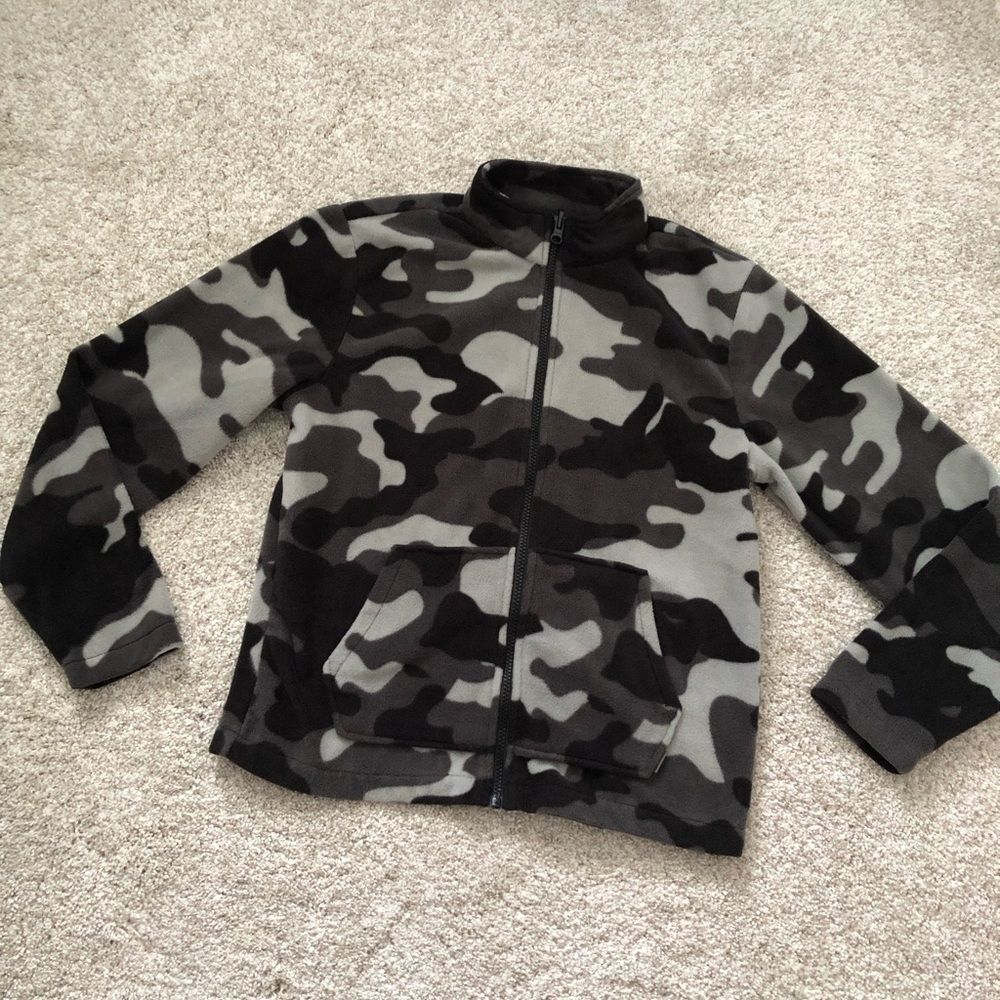 Eddie Bauer kid fleece jacket, boy size L (14/16)